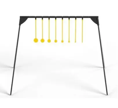 Soustava osmi ocelových terčů se skládacím ocelovým stojanem prověří a zlepší dovednosti každého střelce. Určeno pro pušky s okrajovým zápalem a pistole.